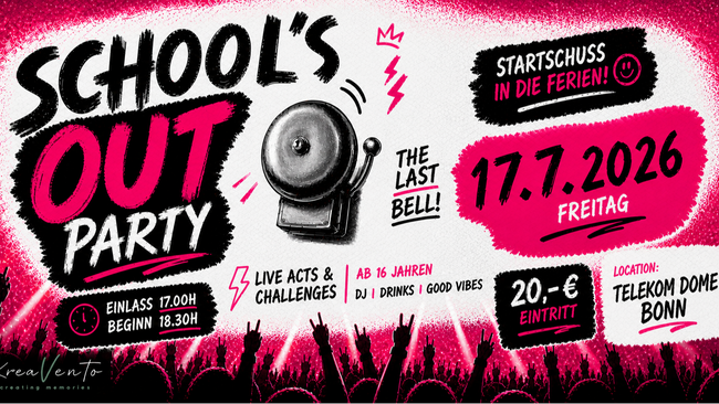 DIE LETZTE STUNDE – SCHOOL’S OUT PARTY