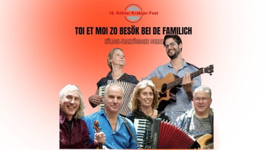 Kölsch-französische Soirée: toi et moi zo Besök bei de Familich