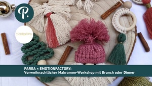 Vorweihnachtlicher Makramee-Workshop mit Brunch