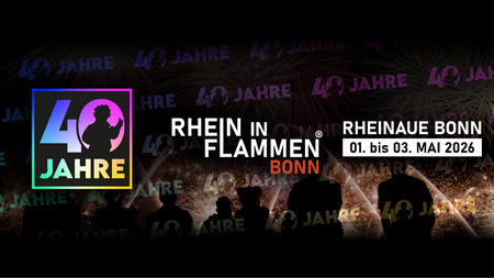 Rhein in Flammen Bonn - 40 jähriges Jubiläum