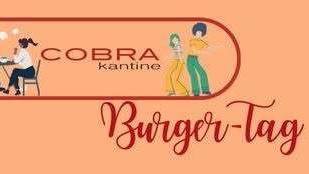 Burger-Tag in der COBRA Kantine