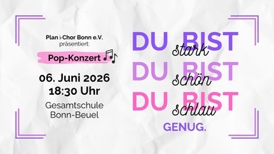 Du bist genug - Konzert des Plan b Chor Bonn e.V.