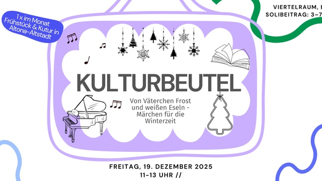 KulturBeutel // »Von Väterchen Frost und weißen Eseln - Märchen für die Winterzeit «