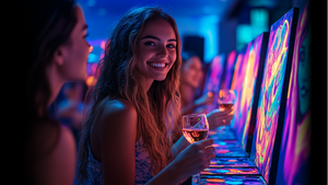 Neon Nights Painting Event (Spritz & Paint)