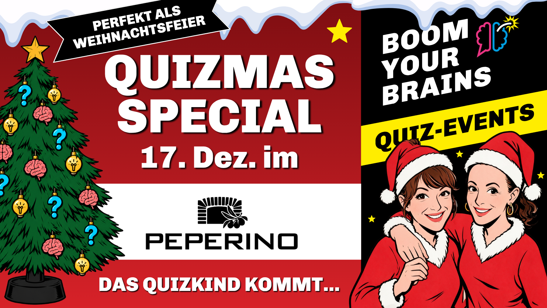 Quizmas-Special Südstadt | Boom Your Brains