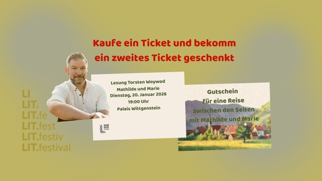 Torsten Woywod liest aus seinem Roman "Mathilde und Marie"