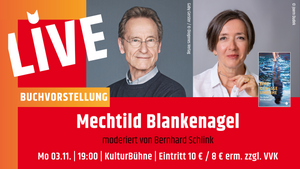 Buchvorstellung mit Mechtild Blankenagel, moderiert von Bernhard Schlink