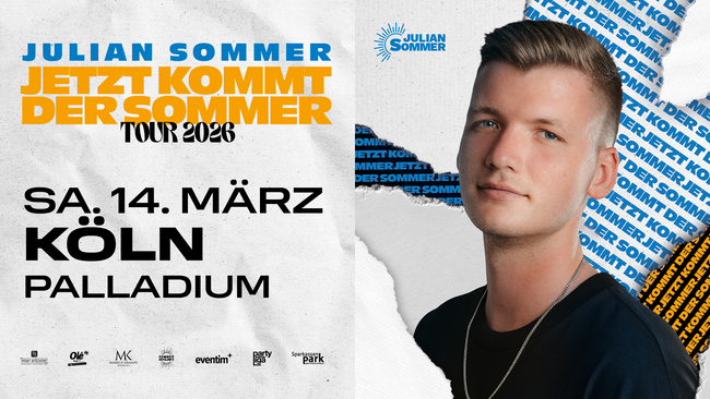Julian Sommer - Jetzt kommt der Sommer Tour 2026