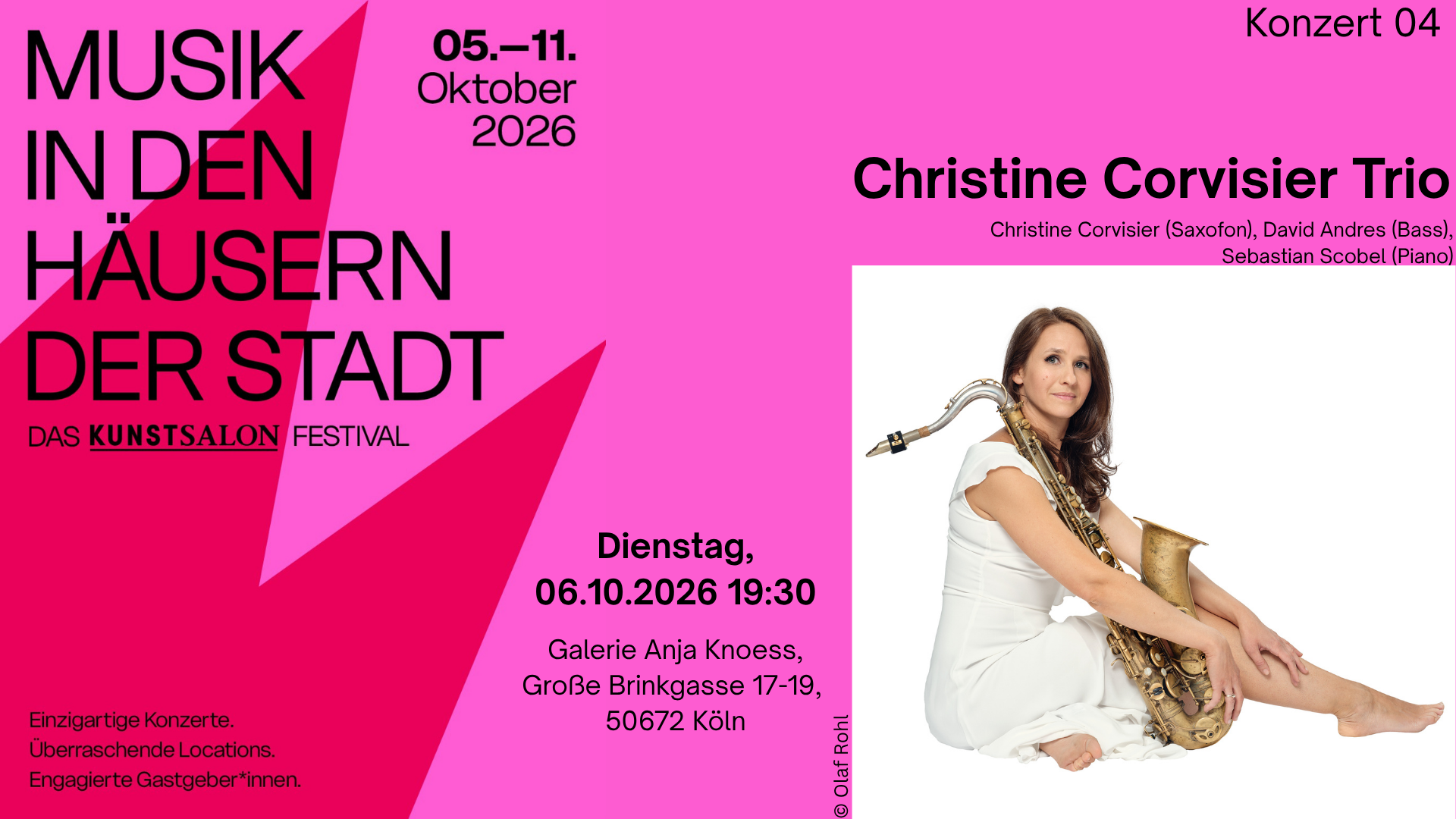 Christine Corvisier Trio - Chansons de Cologne