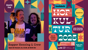 Hofkultur-Konzert: Rapper Henning & Crew