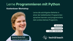 Workshop: Lerne Programmieren mit Python – Future Women in Tech