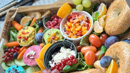 Veganes Rainbow Frühstück bei Miss Morrow‘s