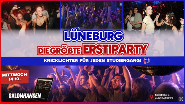 Die größte Erstiparty Lüneburg