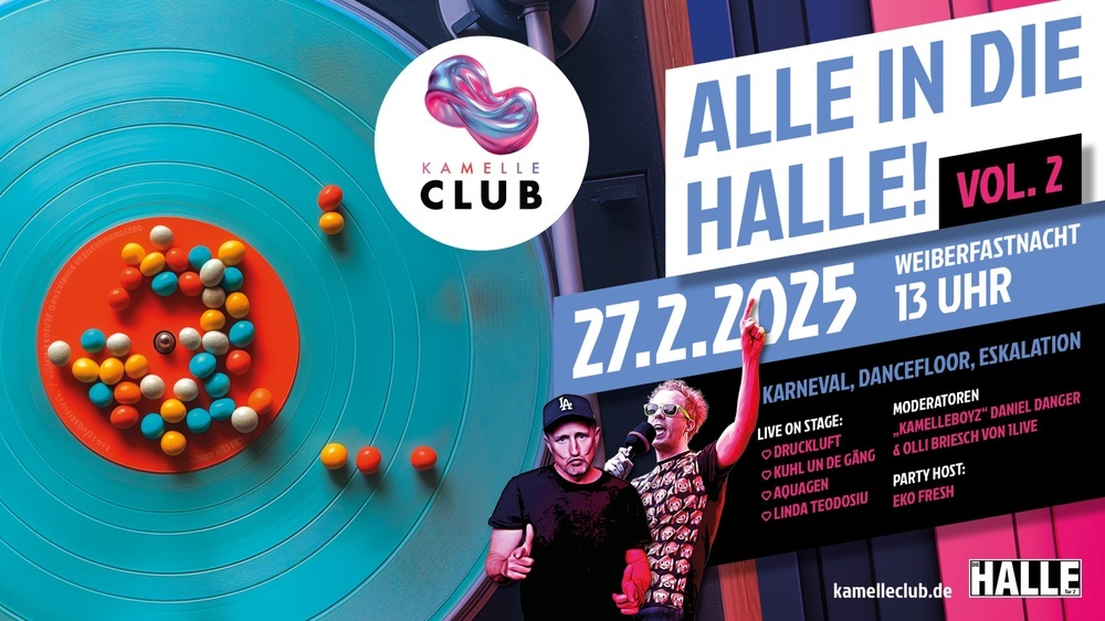 KamelleClub - ALLE IN DIE HALLE VOL. 2