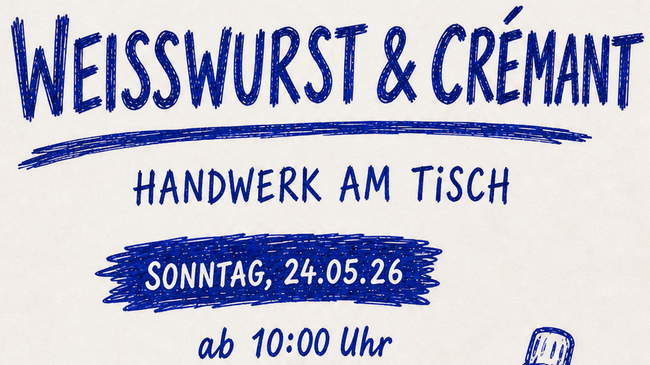 Weisswurst &Cremant Winzerfrühstück