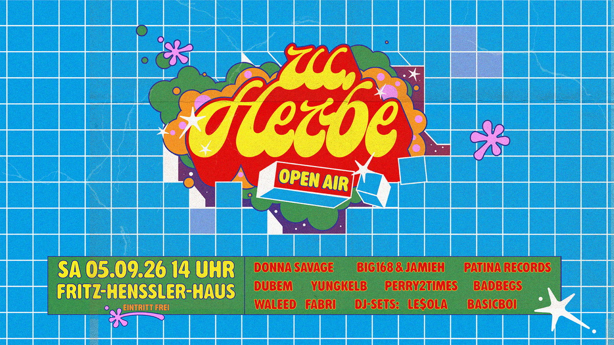 Titelbild der Veranstaltung ZU HERBE - Open Air