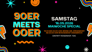 90er meets 00er Jahre Party – Maiwoche Special