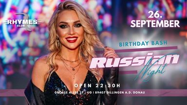 Russian Night - Birthday Bash