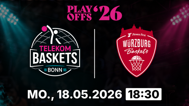 Telekom Baskets Bonn vs. Fitness First Würzburg Baskets
