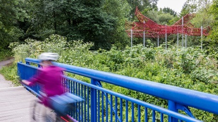 Geführte Fahrradtour zur Ausstellung »Der Fluss bin ich« Eine Kunst-Entdeckung entlang der Pader