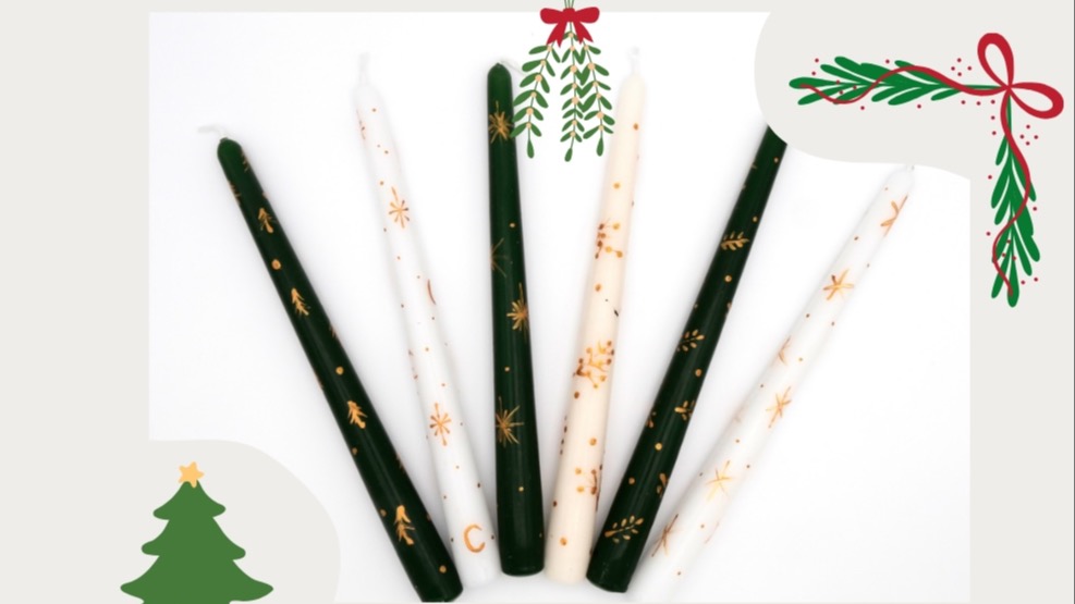 X-Mas Candle Painting