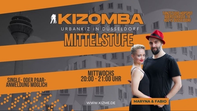Kizomba Kurs für Mittelstufe (UrbanKiz Style)