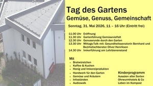 Tag des Gartens