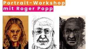 Portrait-Workshop: Gesichter malen und zeichnen