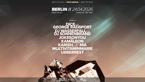 ONYX at CLUB OST w/UEBERREST, DICE, GEORGE RADSPORT, JOKESONYOU and many more