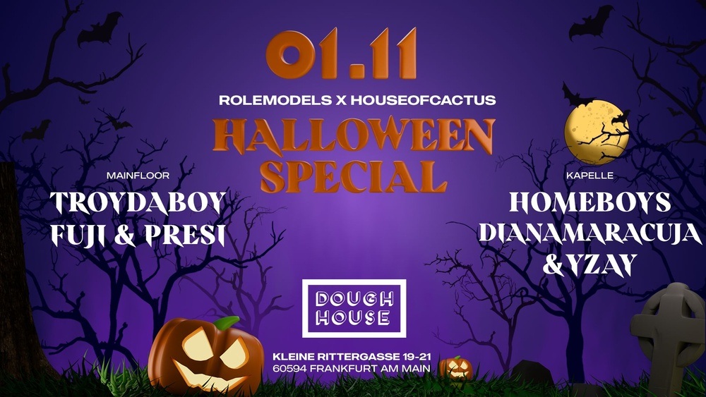 Halloween im Dough House