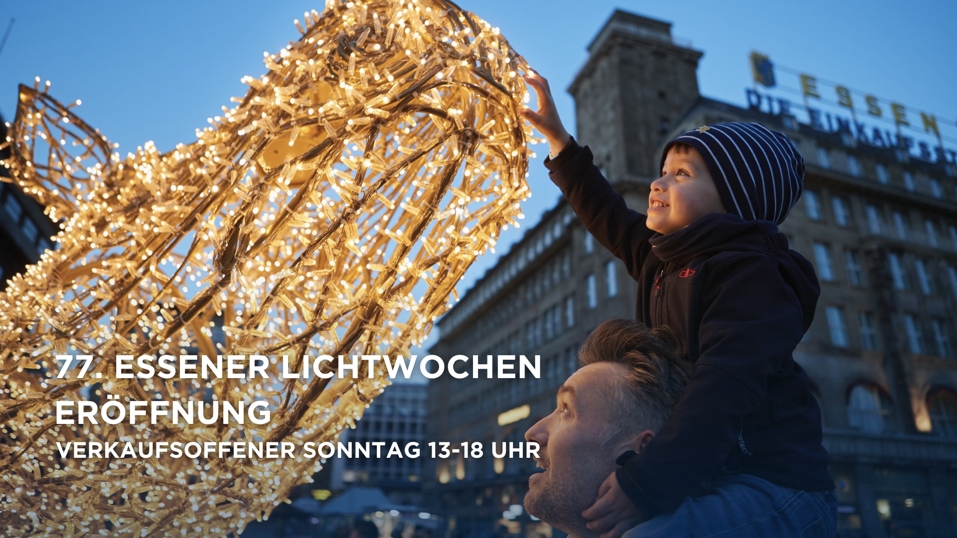 Eröffnung 77. Essener Lichtwochen