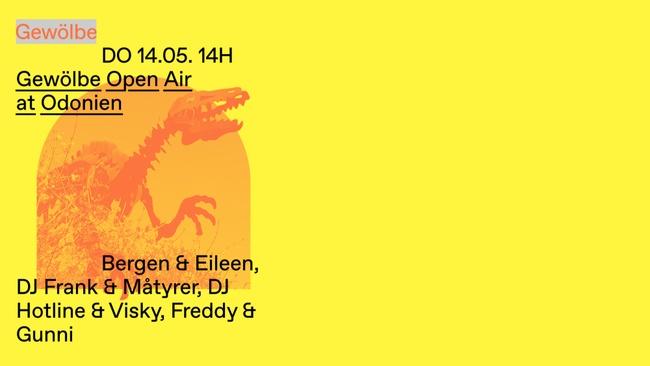 Gewölbe Open Air at Odonien w/ Bergen & Eileen, DJ Frank & Matyrer, DJ H0TLINE & Visky, Freddy & Gunni