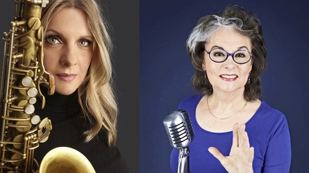 Munich Jazz Ladies meet in Pasing: Jenny Evans & Carolyn Breuer