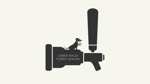Fass! Lieber Waldi im Büdchen Casablanca