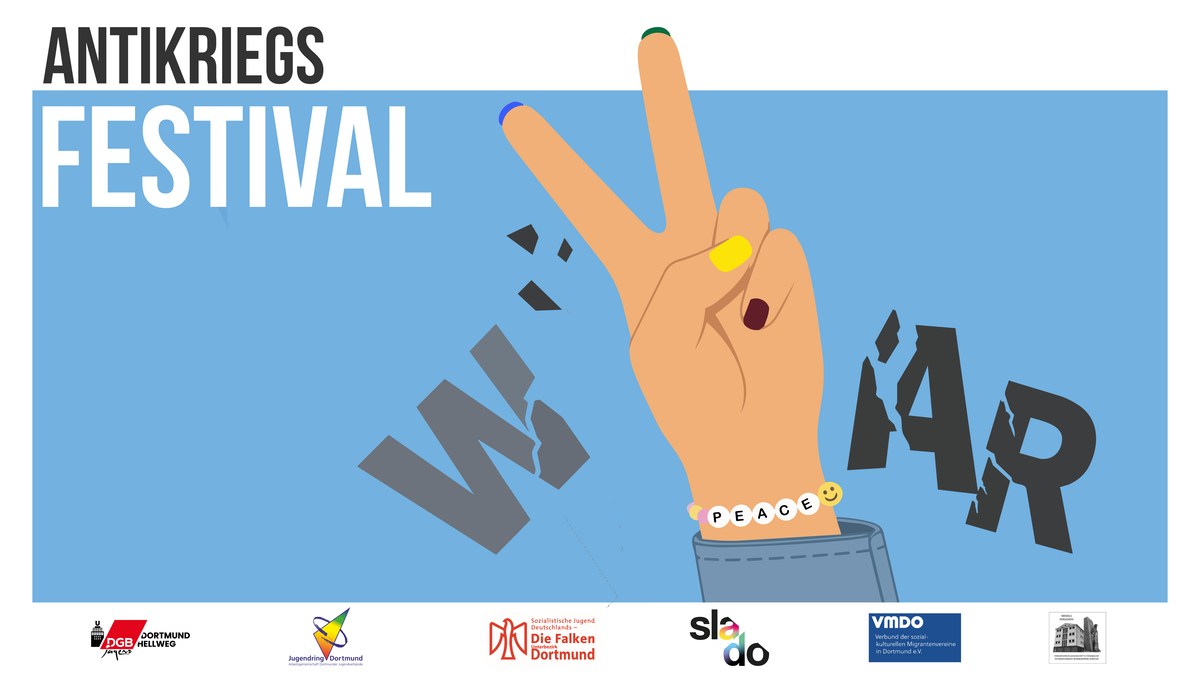 Titelbild der Veranstaltung Antikriegsfestival Dortmund