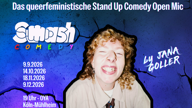 Smash Comedy Open Mic by Jana Goller