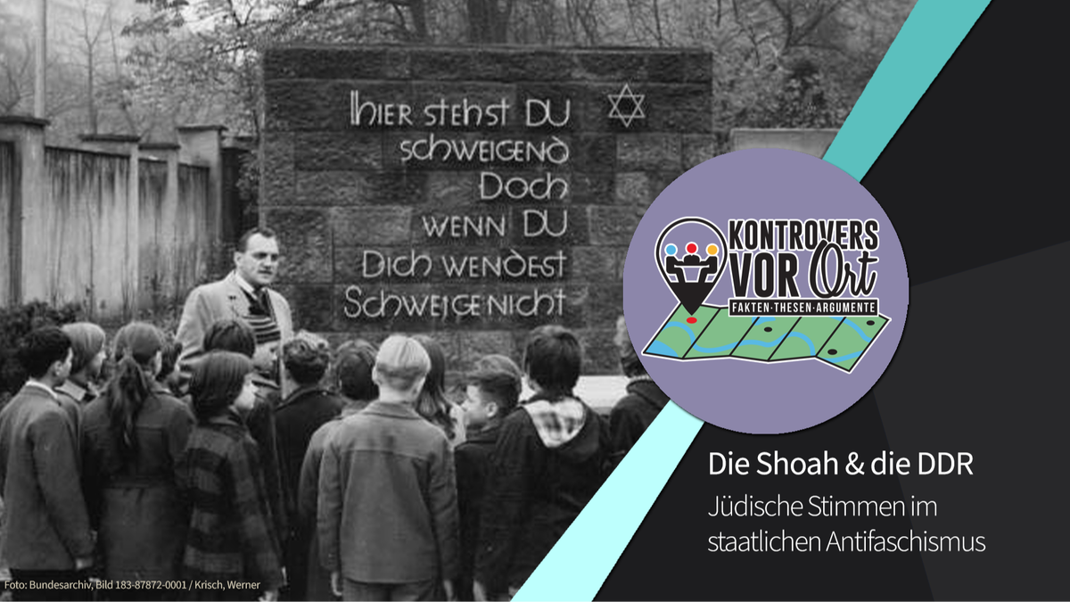 Titelbild der Veranstaltung Die Shoah & die DDR: Jüdische Stimmen im staatlichen Antifaschismus