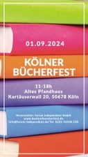Kölner Bücherfest - Das 5. Mal