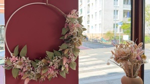 Trockenblumenkränze (und -sträuße) binden