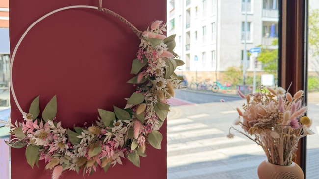 Trockenblumenkränze (und -sträuße) binden