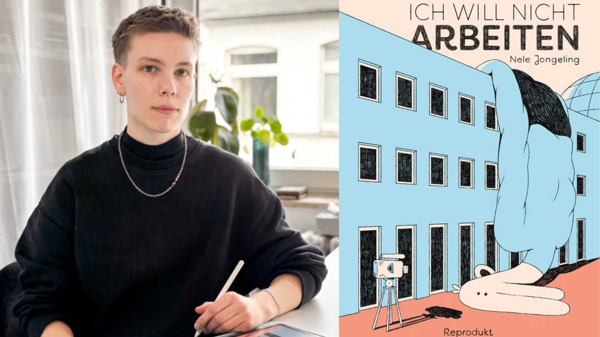Nele Jongeling: „Ich will nicht arbeiten“ (5. Dortmunder Comic-Lesung)