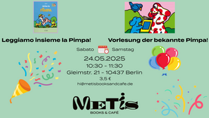 Vorlesung der bekannte Pimpa - Leggiamo insieme la Pimpa