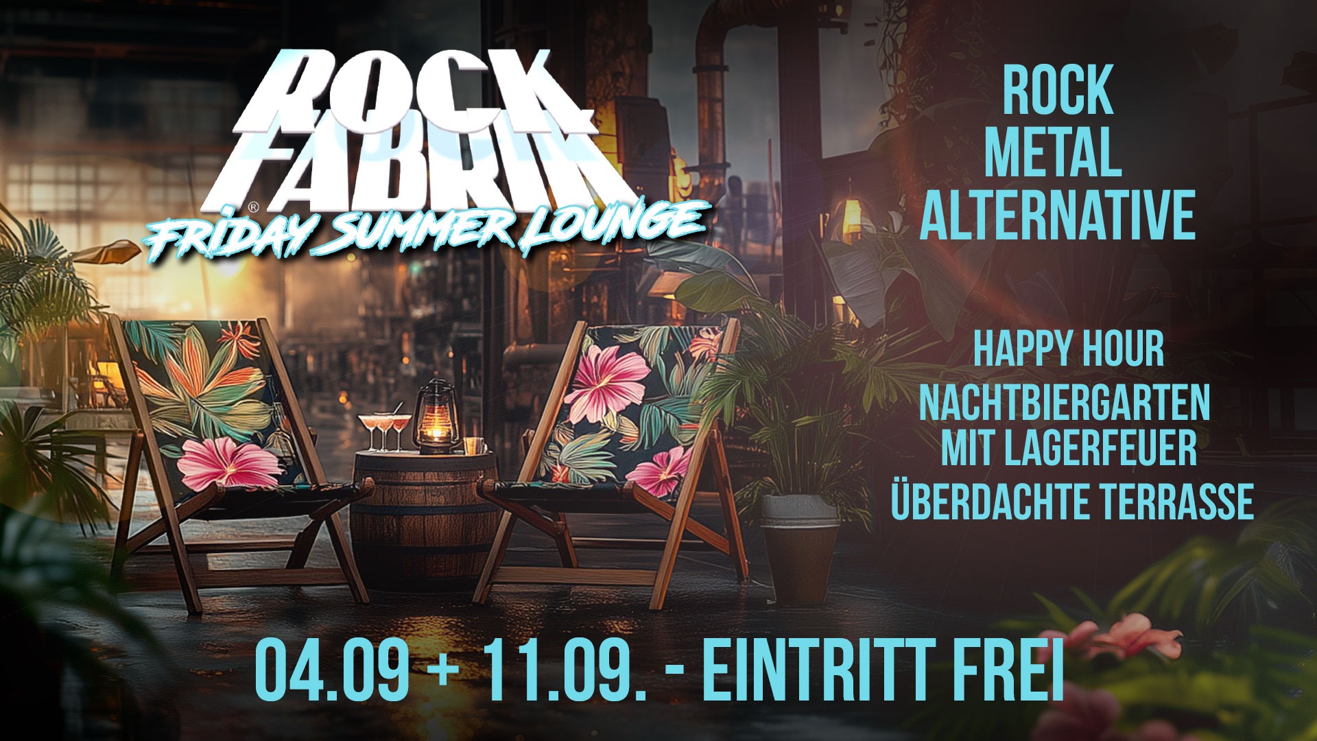 ROFA FRIDAY SUMMER LOUNGE | Eintritt frei