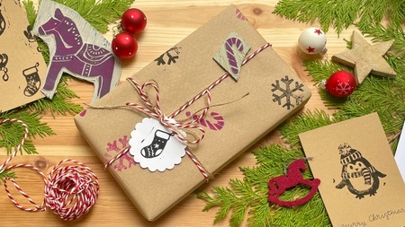 Winter Stempelzauber – Kreativer Stempelschnitz-Workshop