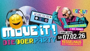 16 Jahre Geburtstagssause Move iT! – die 90er Party