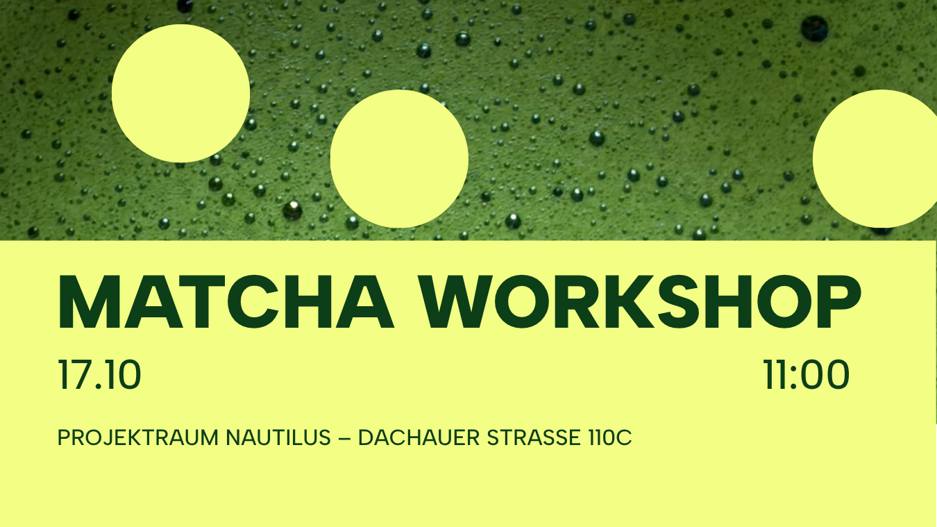 MATCHA WORKSHOP
