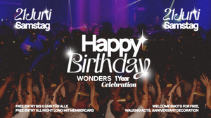 1 YEAR WONDERS - ANNIVERSARY PARTY