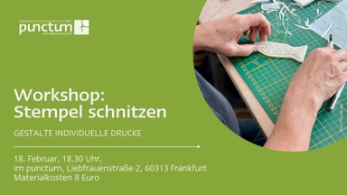 Workshop: Stempel schnitzen