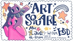 ART SQUARE - Designstudent*innen Kunstmarkt