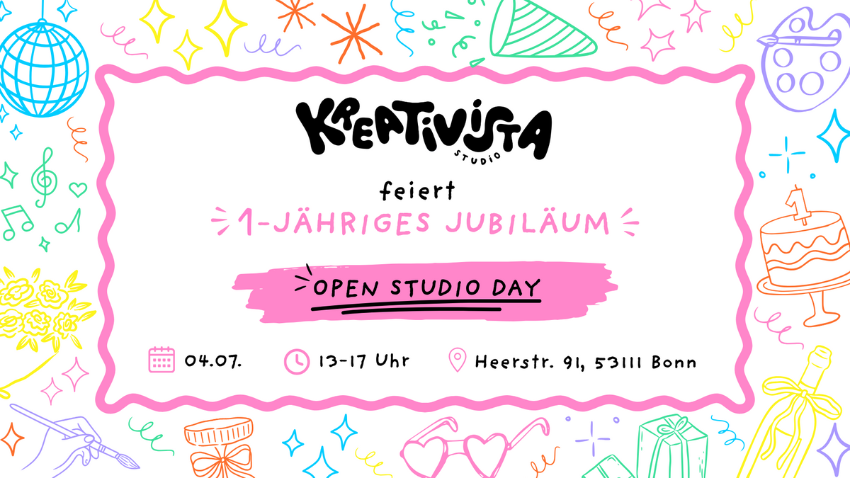 Geburtstag vom Kreativista Studio